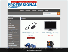 Tablet Screenshot of professionalmarket.com.pl